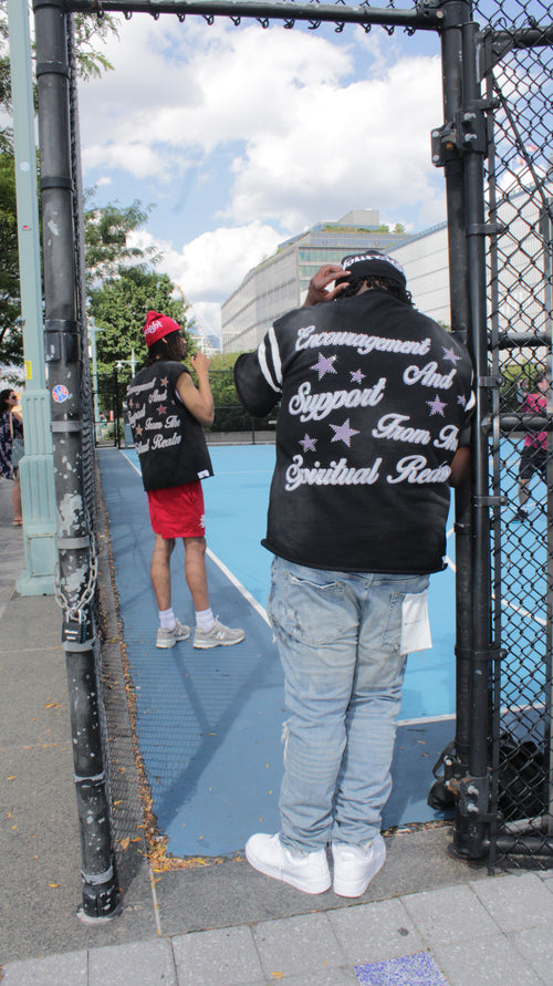 "The Original" Black and White Striped Short Sleeve